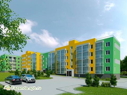 Малоэтажный жилой комплекс Пуд счастья, Гатчинский район. Актуальное фото.