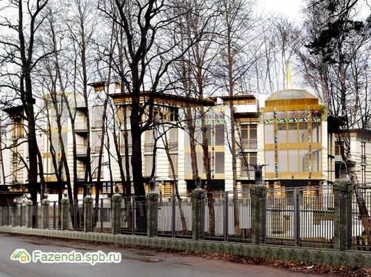 Малоэтажный жилой комплекс Шаляпин, Выборгский район СПб. Актуальное фото.