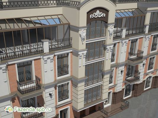 Малоэтажный жилой комплекс Bel Palazzo, Пушкинский район. Актуальное фото.