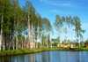 Коттеджный поселок  Долина озер, Ленинградская область. Фото