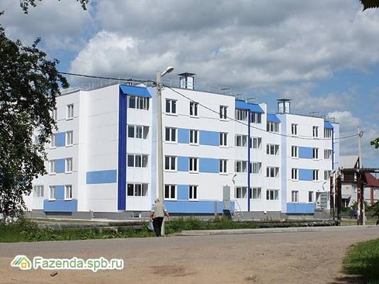 Малоэтажный жилой комплекс Невская Дубровка, Всеволожский район. Актуальное фото.