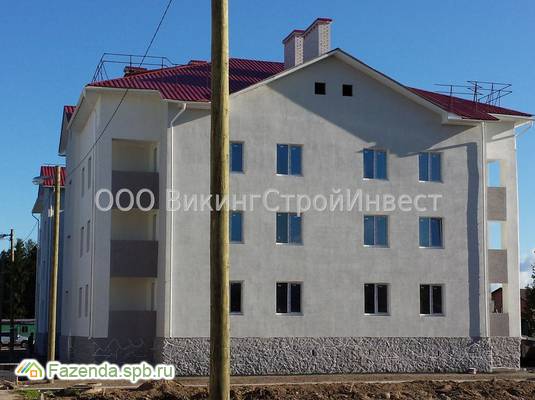 Малоэтажный жилой комплекс Плодовое, Приозерский район. Актуальное фото.