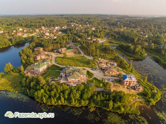 Коттеджный поселок  Озерный Край, Всеволожский район. Актуальное фото.