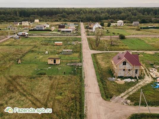 Коттеджный поселок  Ульяновка, Тосненский район. Актуальное фото.
