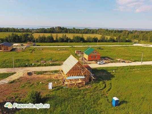Коттеджный поселок  Морские сезоны, Ломоносовский район. Актуальное фото.
